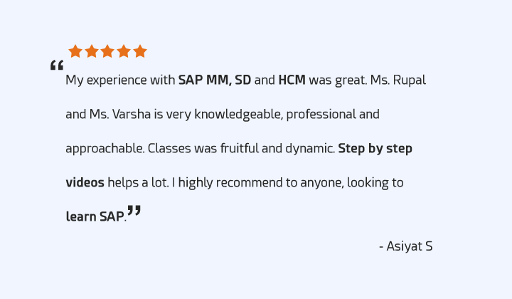 learn SAP online and inclass training USA